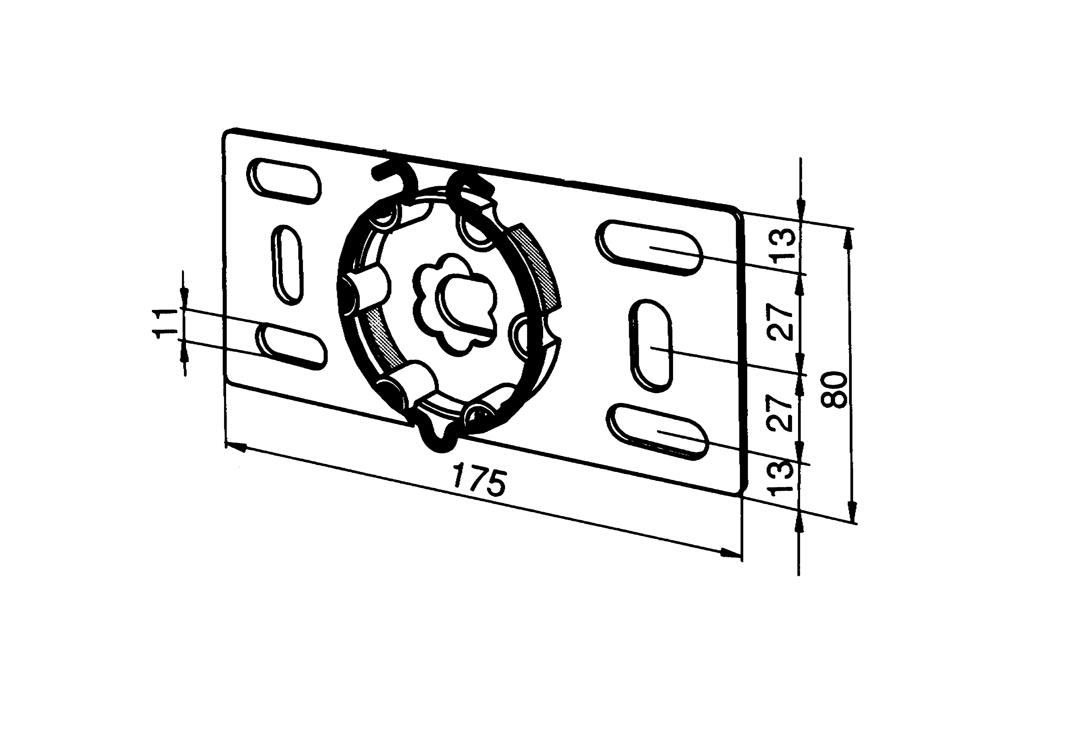 Somfy_Flansch-Antriebslager_mit_Federring_80x175mm