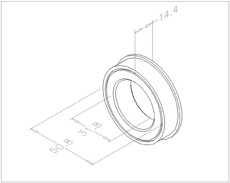 Kugellager, Stahl verzinkt, 1-1/4", 1000N