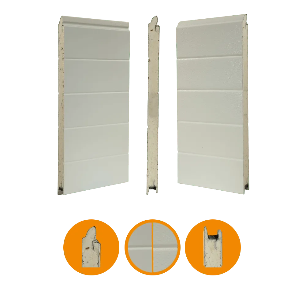 ConDoor ST3V 40×610mm stucco/glatt RAL 9002